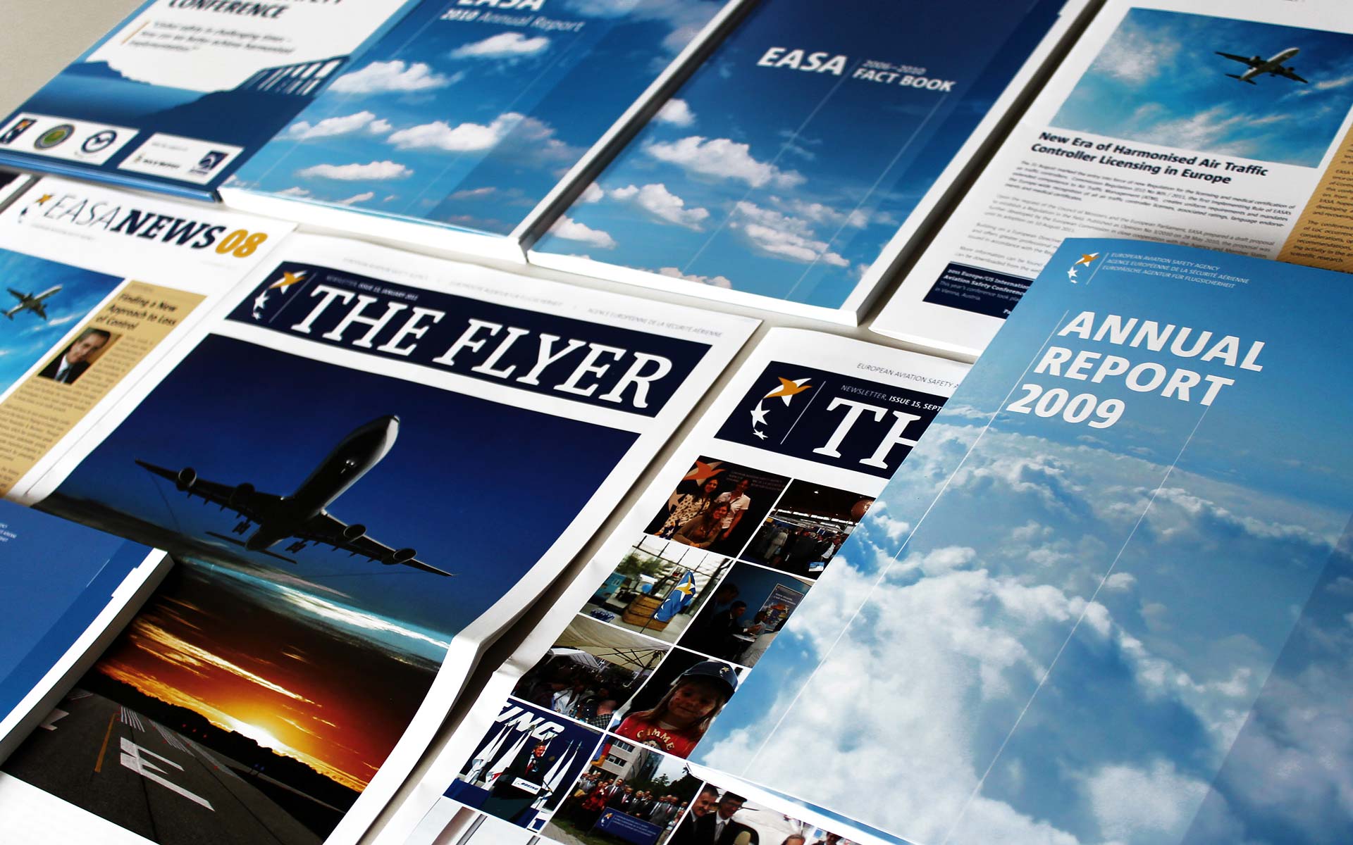 EASA Corporate Publishing, Newsletter und Broschüren