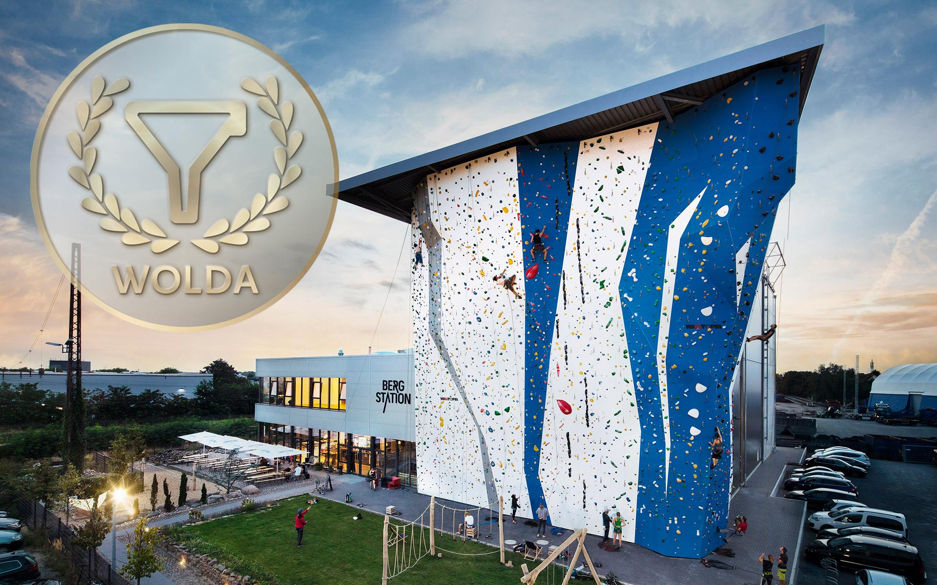WOLDA Award 2018, World of Logo Design Award, Logo Award, Bergstation, stay golden