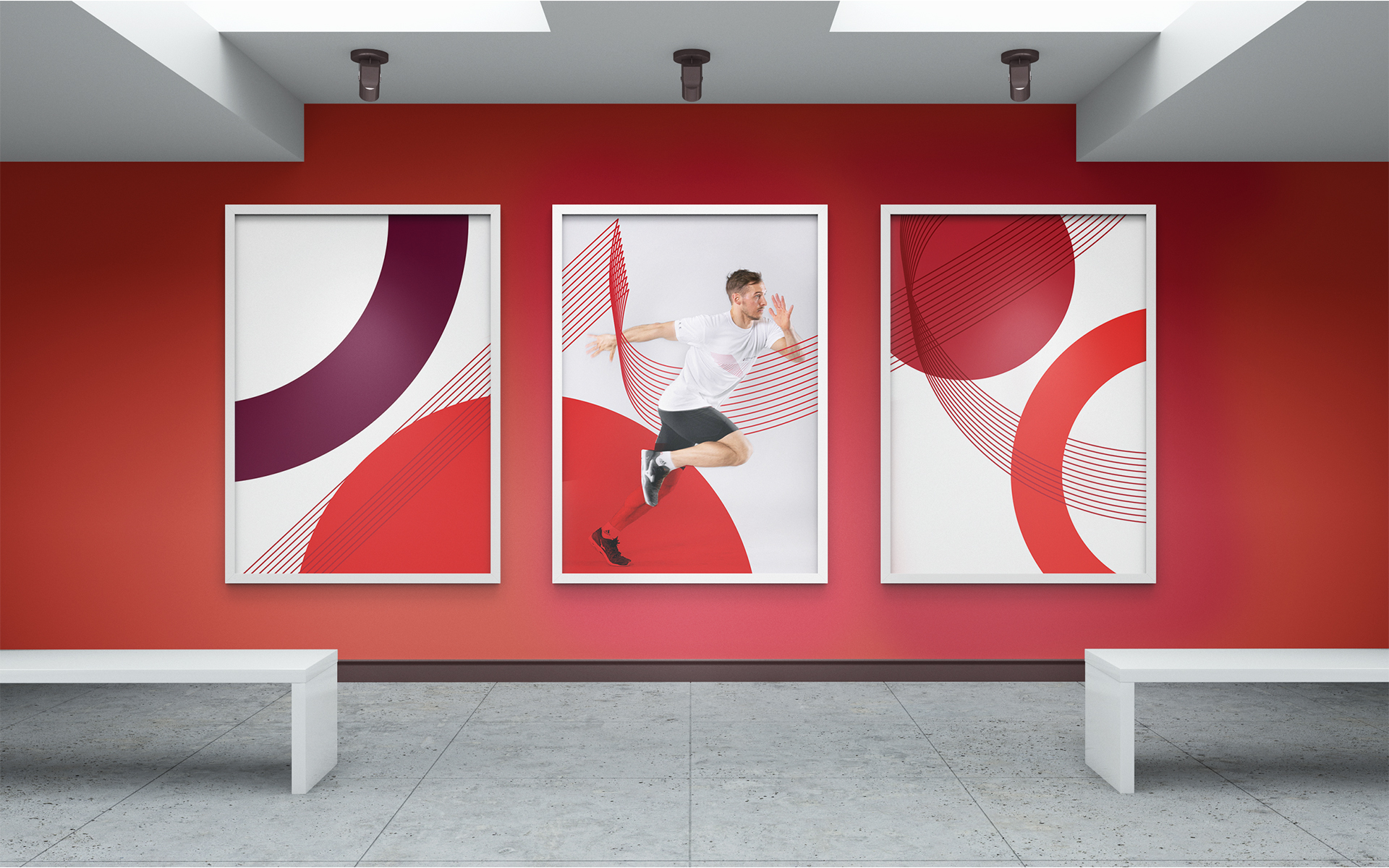 Trainerakademie Köln Corporate Design, Plakate