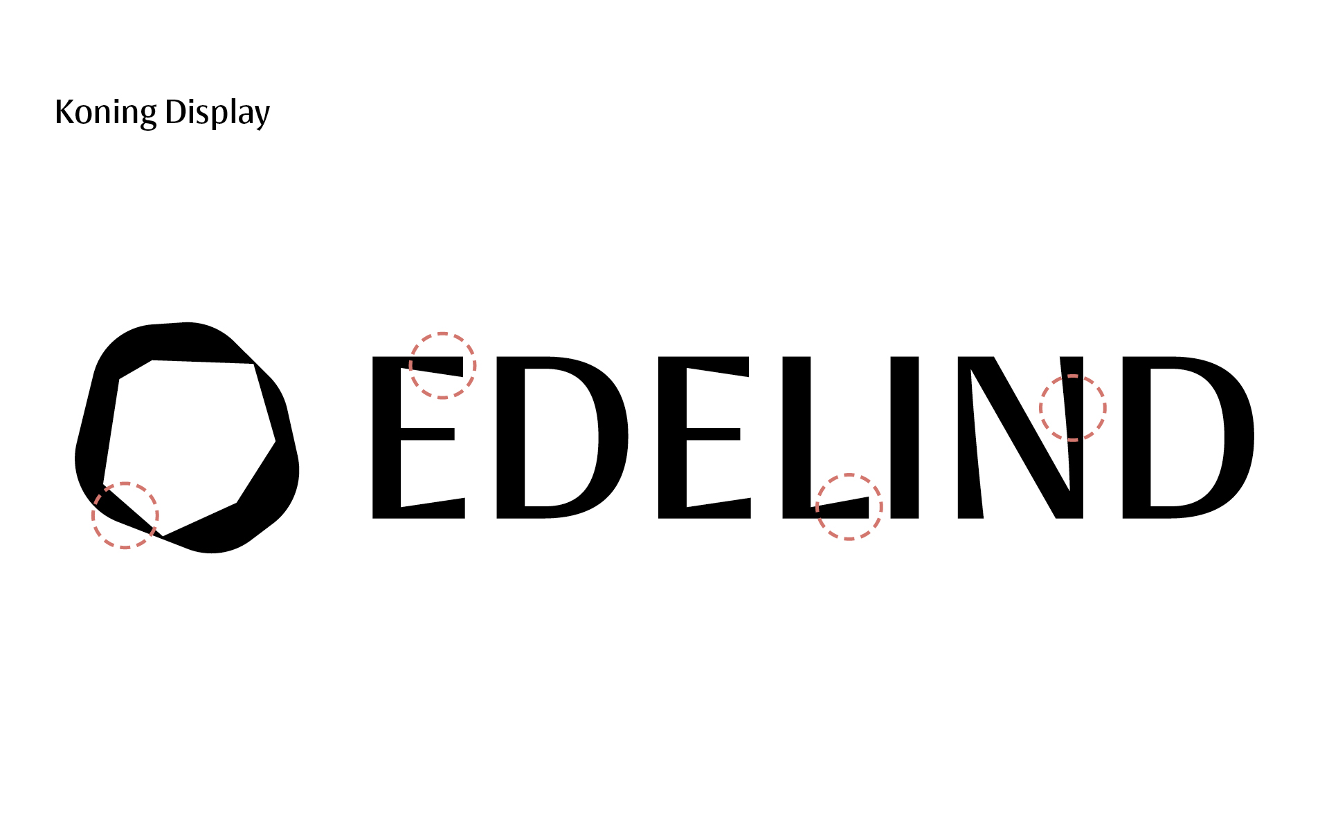 Logotype, edelind Corporate Design